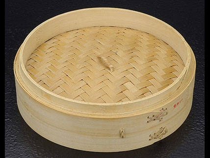 Q02-10A 竹蒸籠蓋 1尺