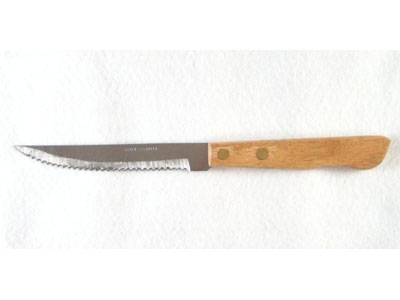 木柄牛排刀(扁柄)